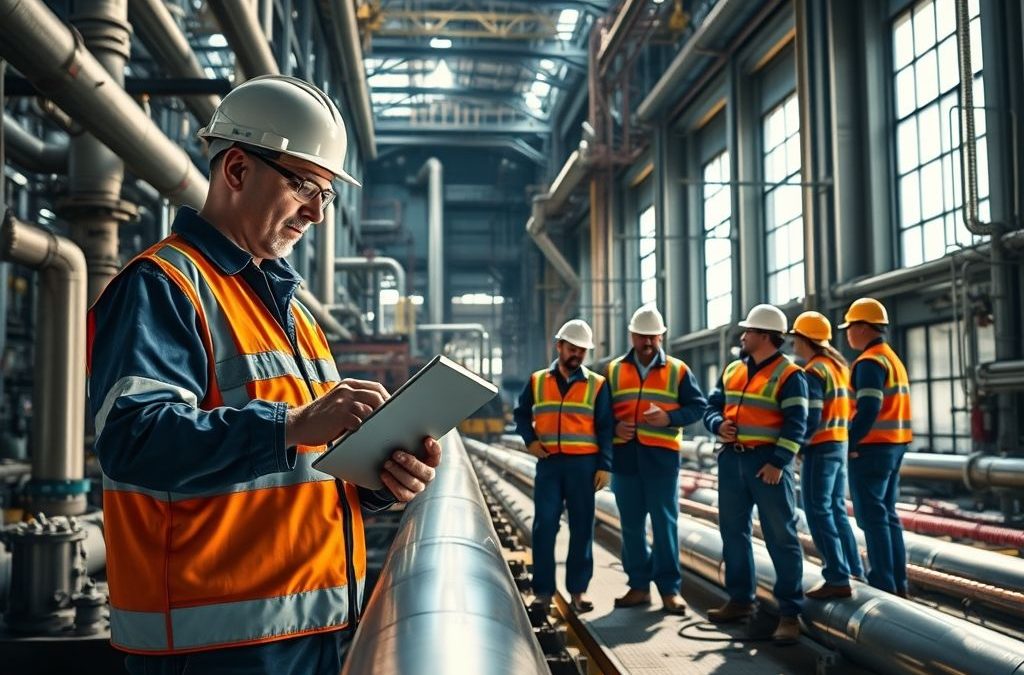 Inspeção de Tubulação Industrial: A Chave para a Segurança e Eficiência
