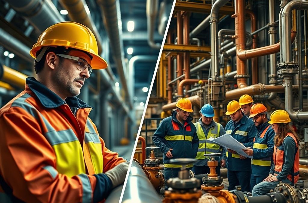 Manutenção de Tubulações Industriais: A Importância das Inspeções e Avaliações