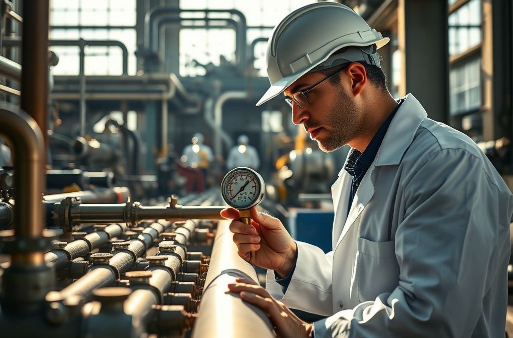 Inspeção de Pressão em Tubulações Industriais: A Chave para a Segurança e Eficiência