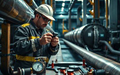 Inspeção de resistência de materiais em tubulações industriais: Garantindo a segurança e eficiência