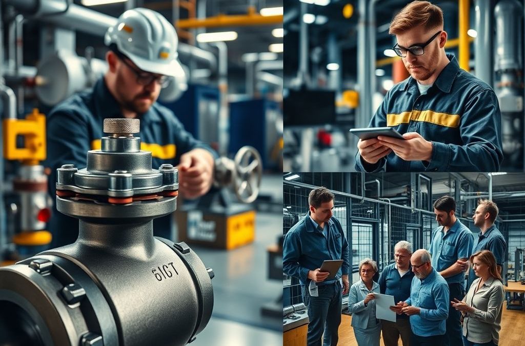 Inspeção de Válvulas de Segurança Industriais: Garantindo a Integridade e Segurança do Seu Processo
