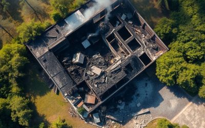 Como realizar perícia técnica imobiliária após incêndios em Lavras
