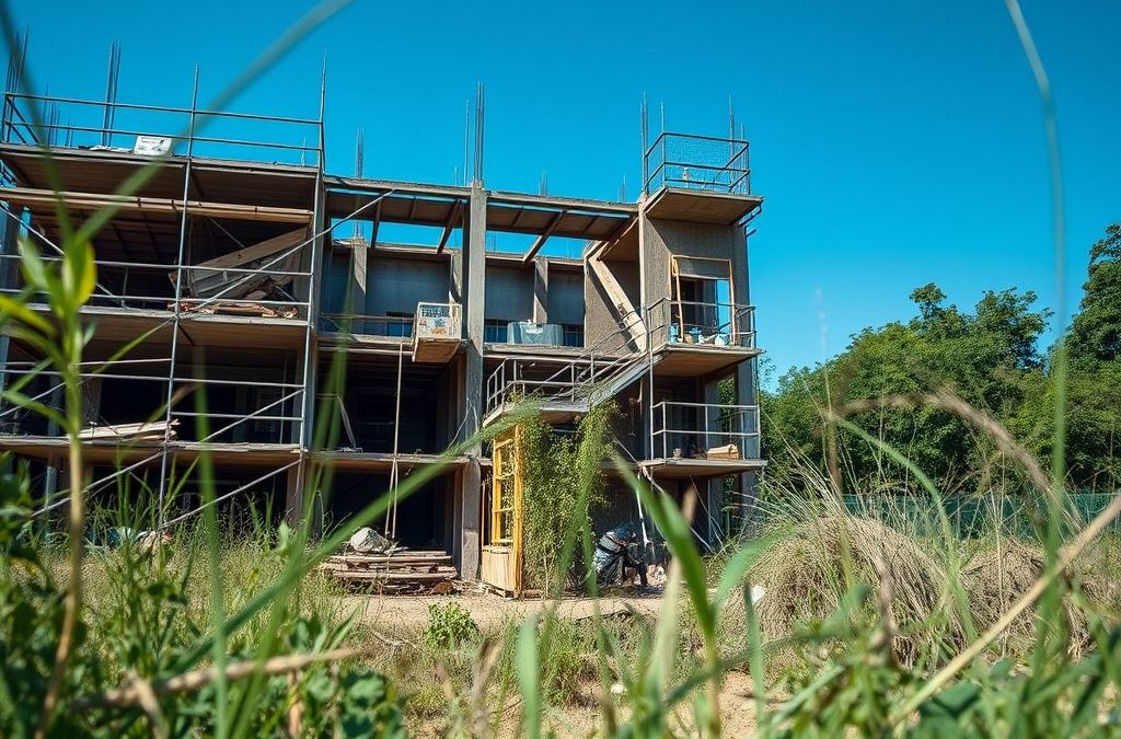 Laudo técnico para obras paralisadas por questões judiciais no estado de MG