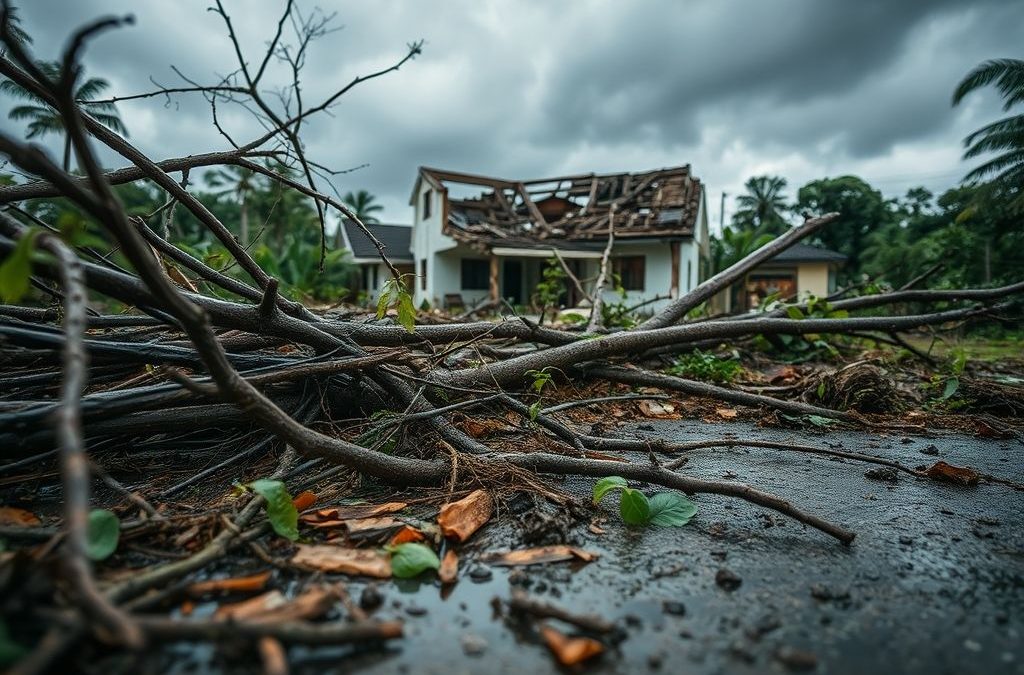 Laudo técnico para avaliação de danos após tempestades no estado de MG
