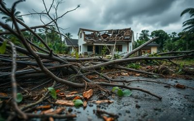 Laudo técnico para avaliação de danos após tempestades no estado de MG